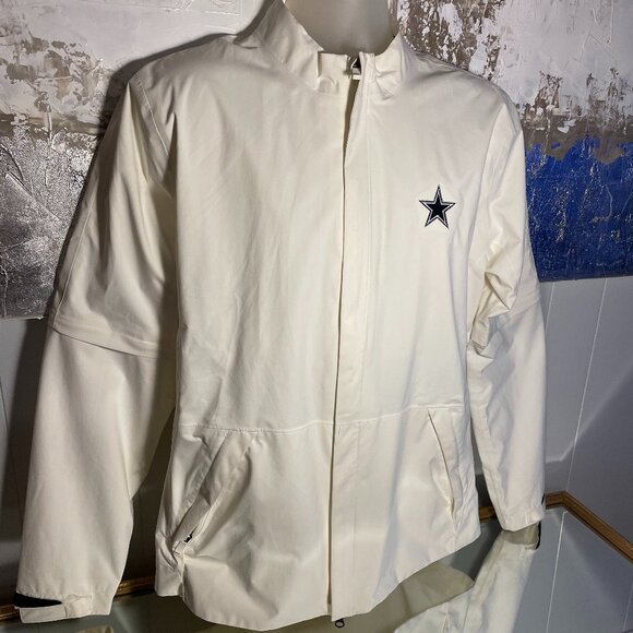Dallas Cowboys Nike Hypershield Golf Jacket Mens Medium - Picture 1 of 6